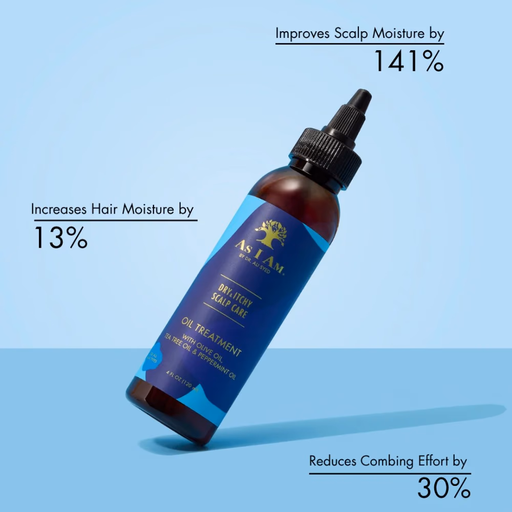 AS I AM Olive And Tea Tree Oil Treatment 4Floz 5