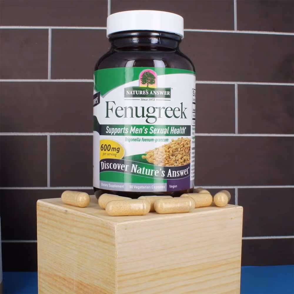 Natures Answer Fenugreek 600mg-90 Capsules 3