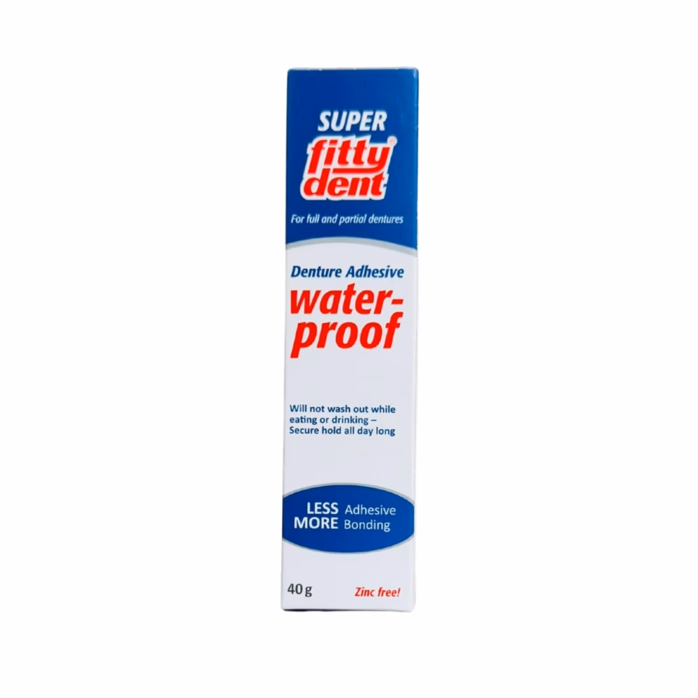 Fittydent Super Denture Adhesive Cream 40g 3