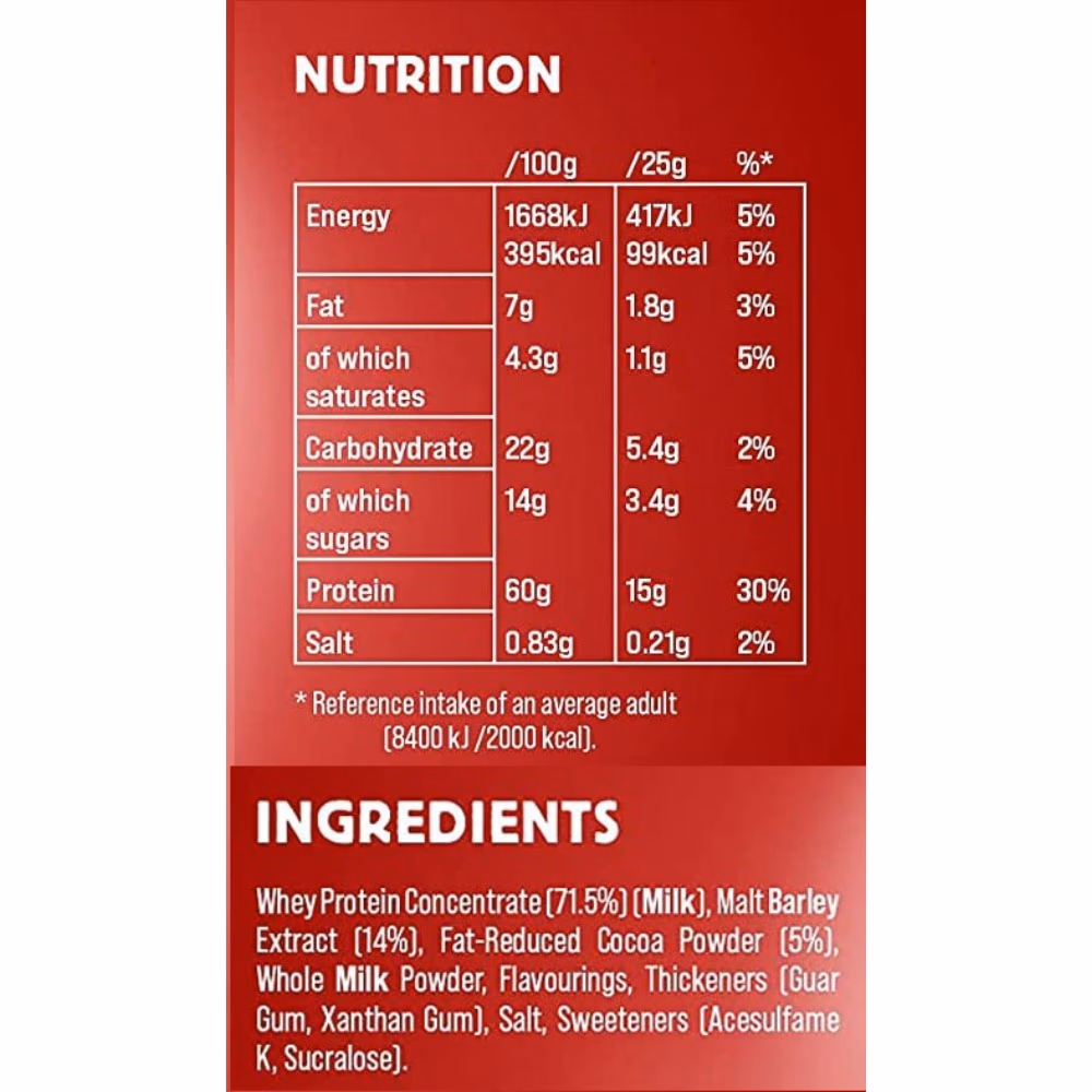 Maltesers Hi Protein Chocolate Malt Flavour Whey Protein 450gm 3