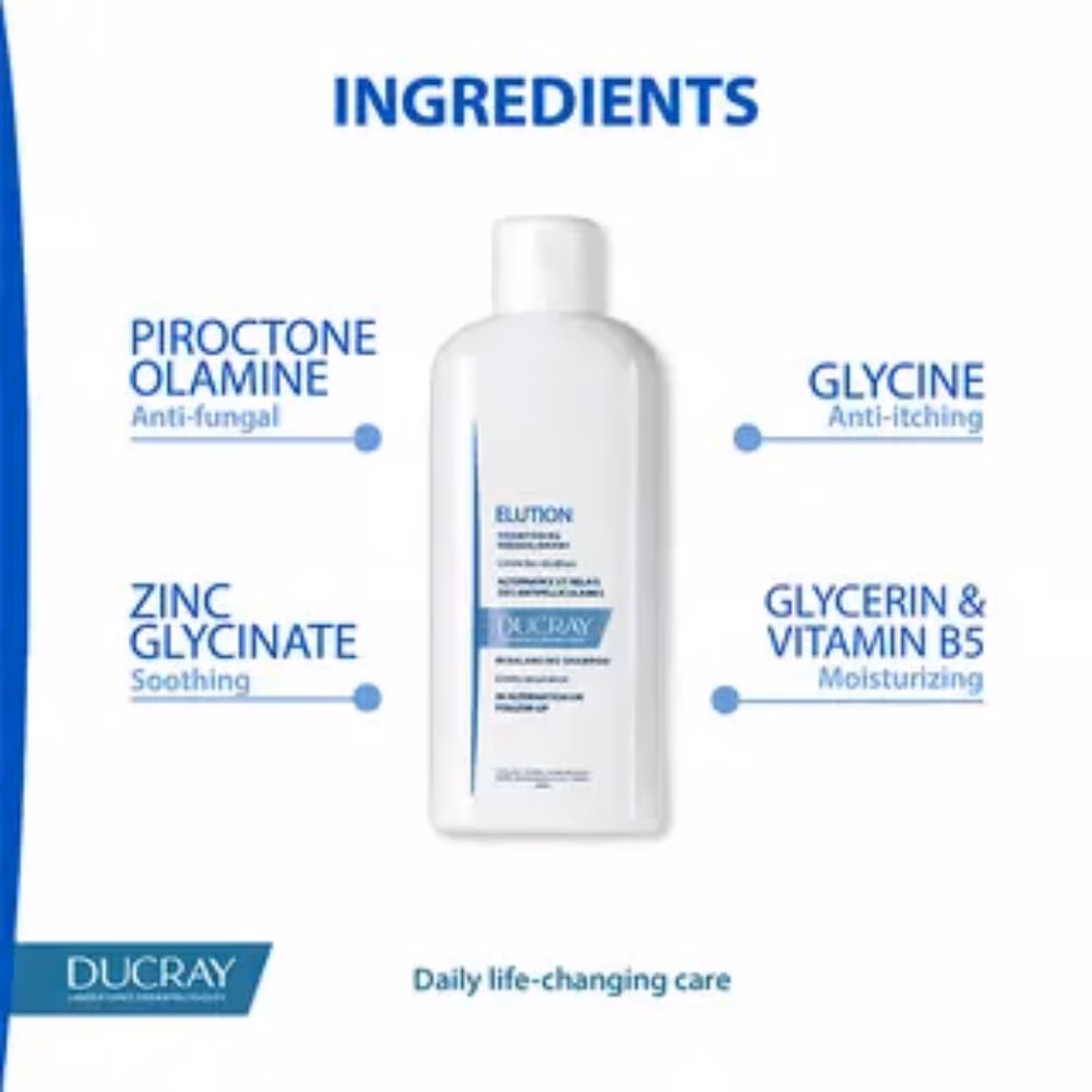 Ducray Elution Shampoo 200ml 5