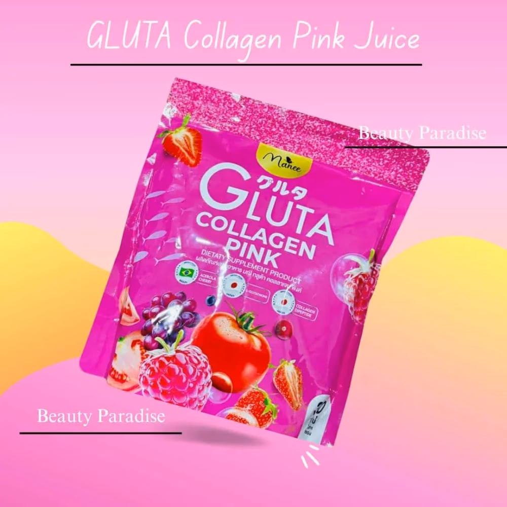 Manee Gluta Collagen Pink 30s 2