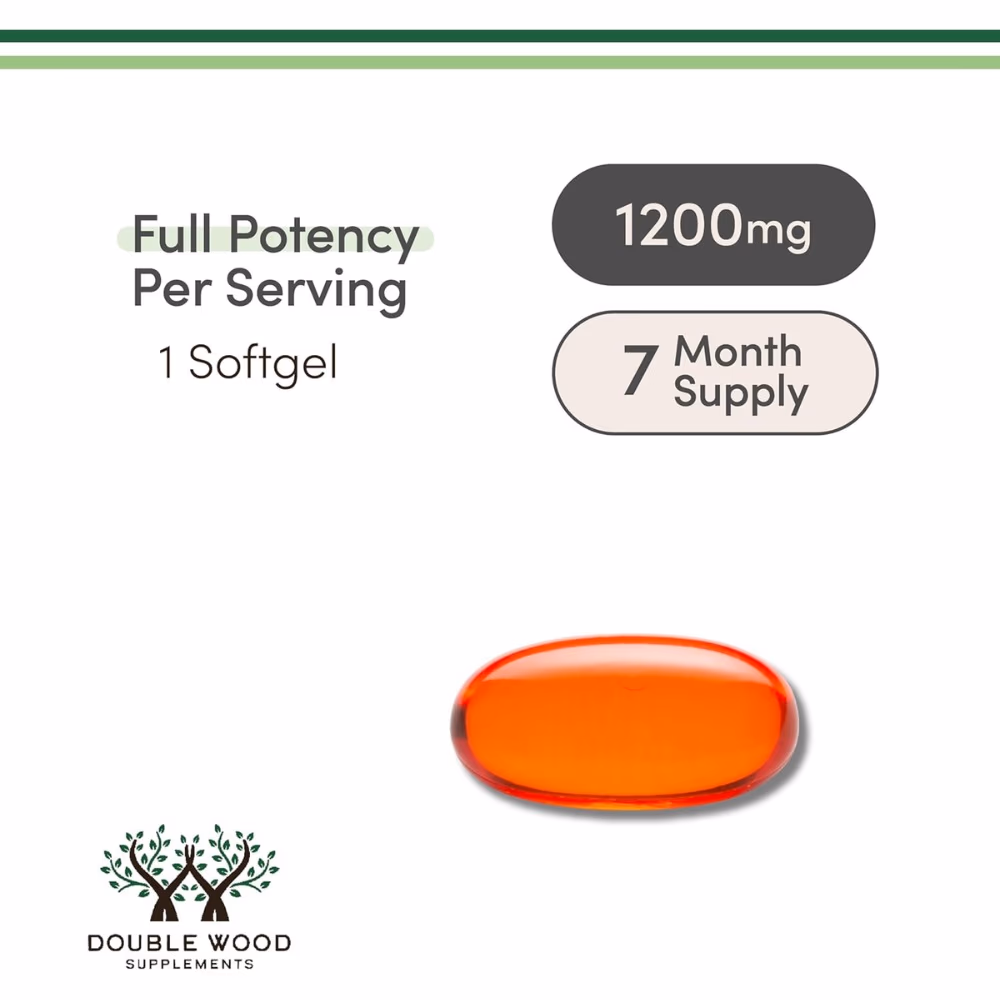 Double Wood Phosphatidyl Choline 1200mg Softgels 210s 3