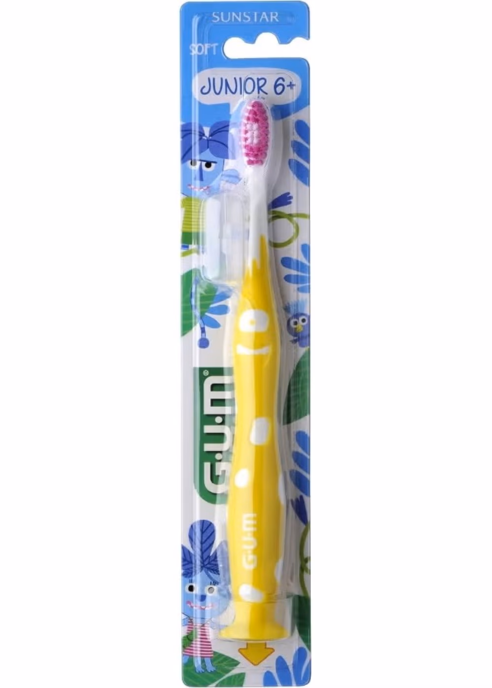 GUM Junior Toothbrush for 6+ Years (902) Soft - Assorted Color 3