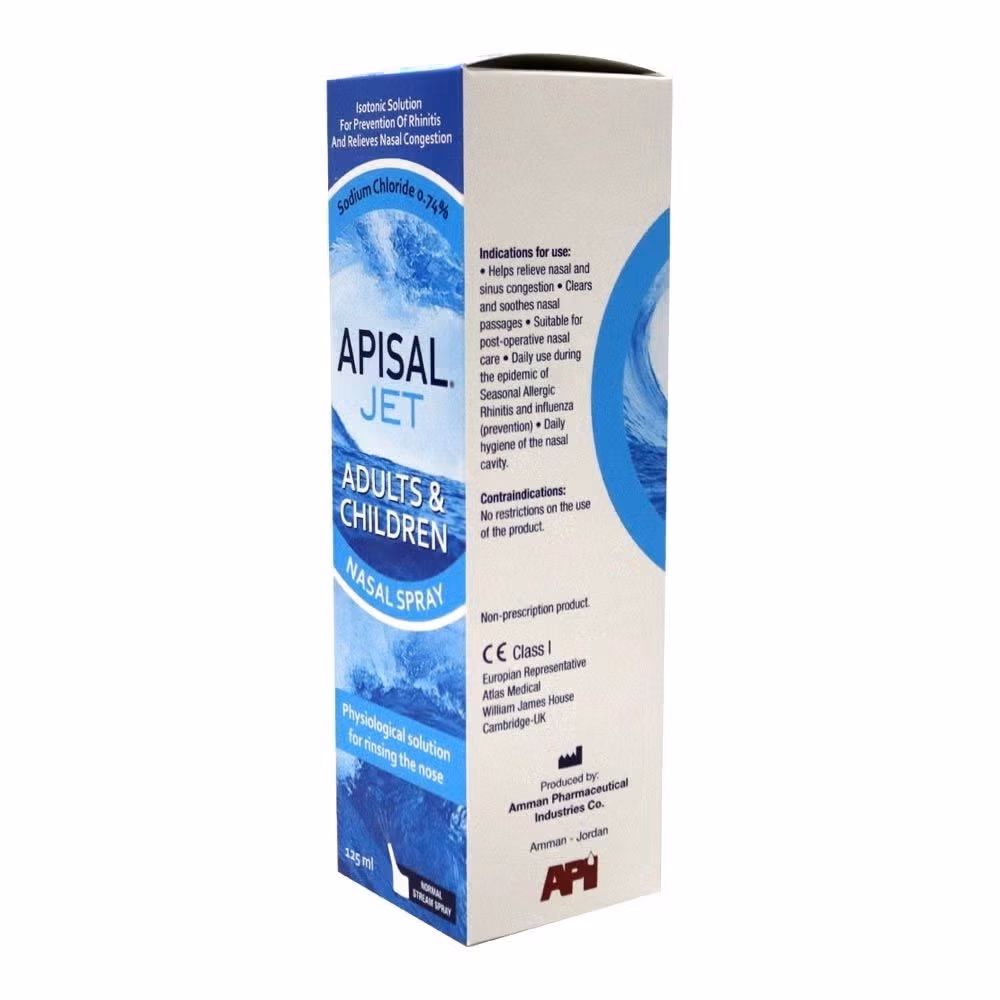 Apisal Jet Adult & Children Nasal Spray 125ml 3