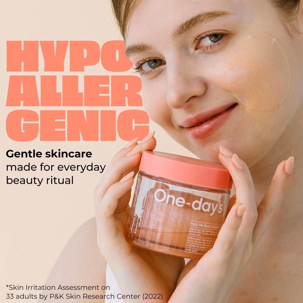 One Day's You Help Me Real Collagen Pad 70 Sheets 4