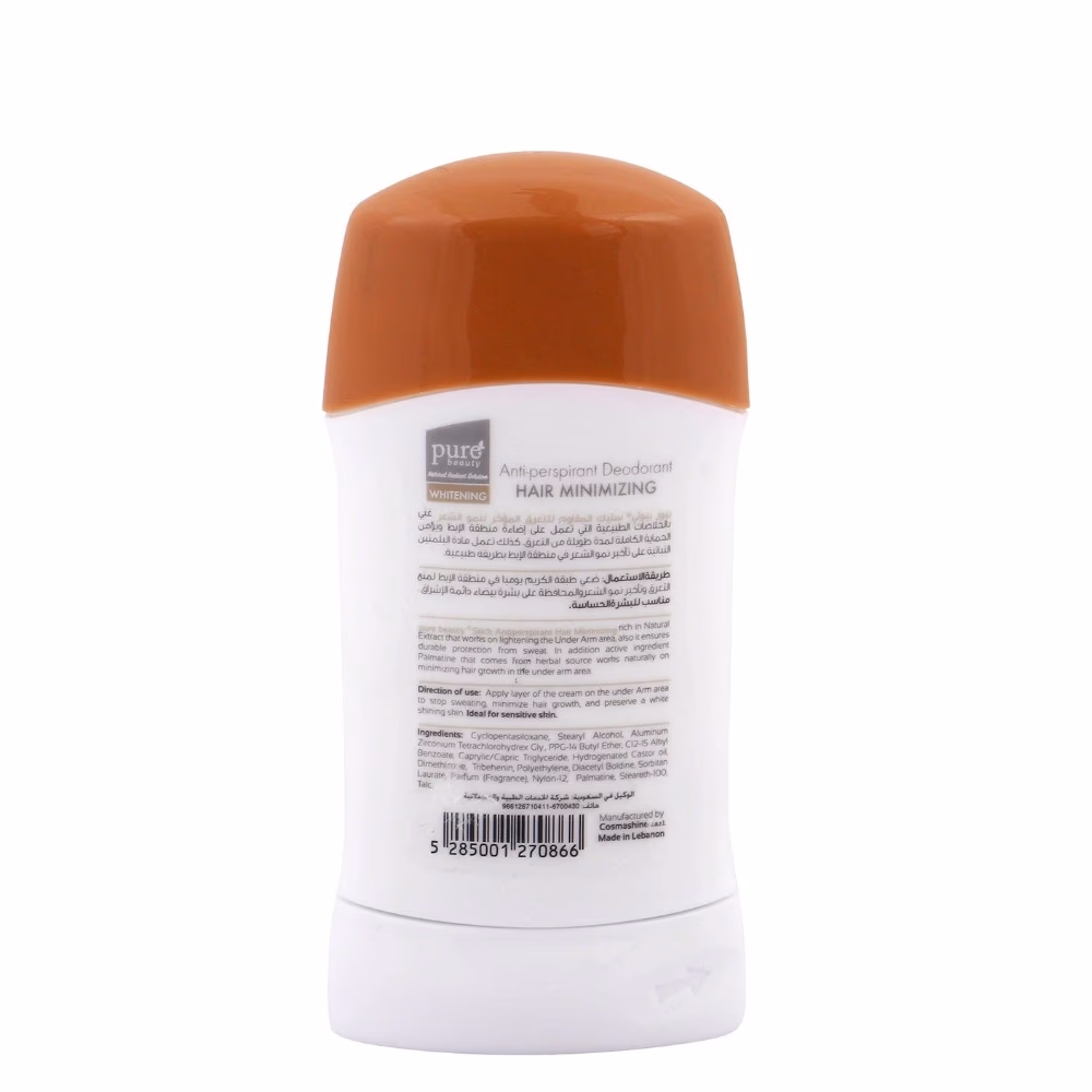 Pure Beauty Whitening Stick Hair Minimizing 50g 3