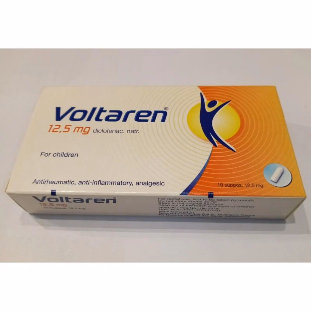 Voltaren 12.5mg - 10 Suppositories 3