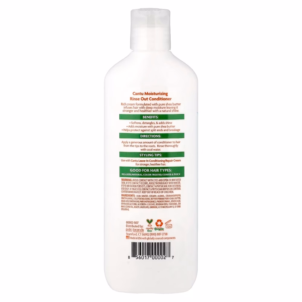 Cantu Moisturizing Rinse Out Conditioner 400ml 3