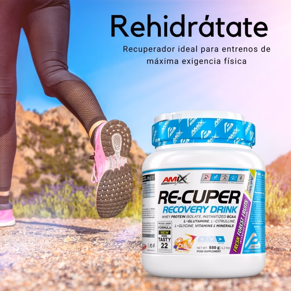 Amix Re-Cuper Recovery Powder Forest Fruits 550g 2