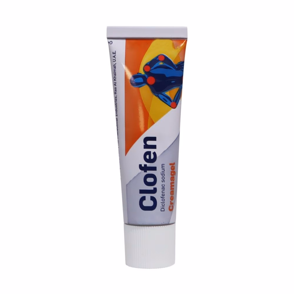 Clofen 1% Creamgel 20g Tube 3