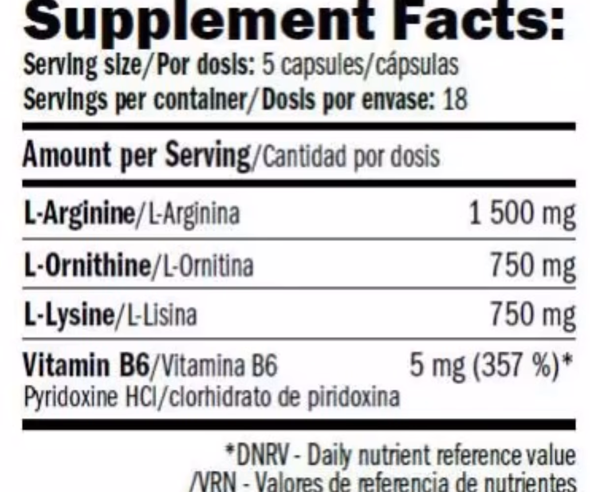 Amix GH Stim Amino Complex 90 Capsules 2