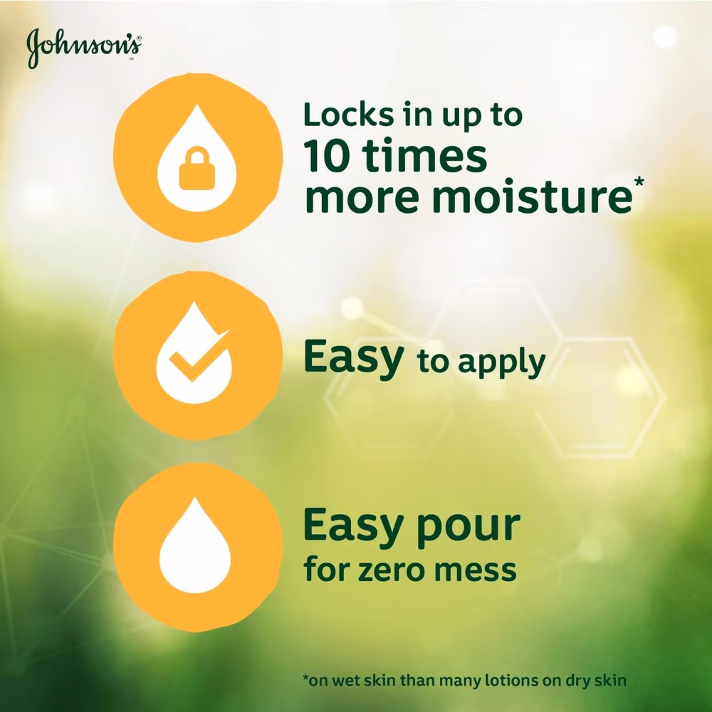 Johnsons Hydrating Oil Gel Blossom 200ml 3