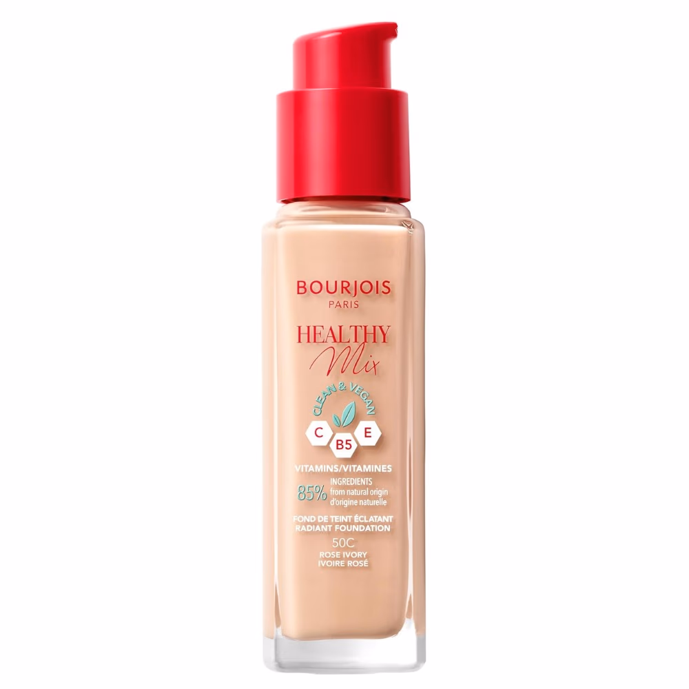 Bourjois Healthy Mix Foundation 50C Rose Ivory 30ml 2
