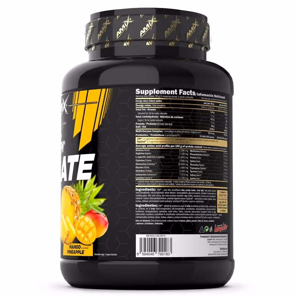 Amix Black CFM Isolate Mango Pineapple 1kg 2