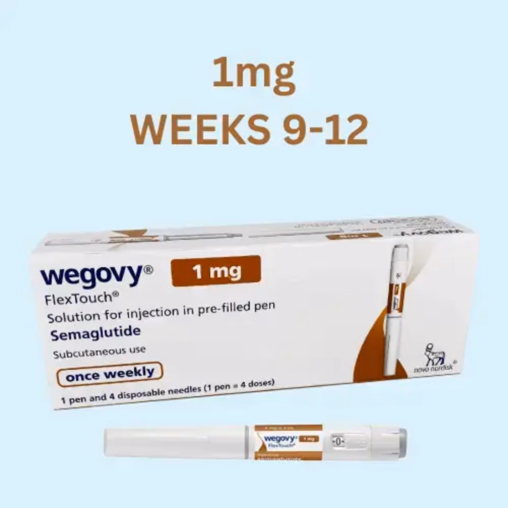 Wegovy Semaglutide 1mg FlexTouch Solution For Subcutaneous Injection In 1 Pre-Filled Pen 2