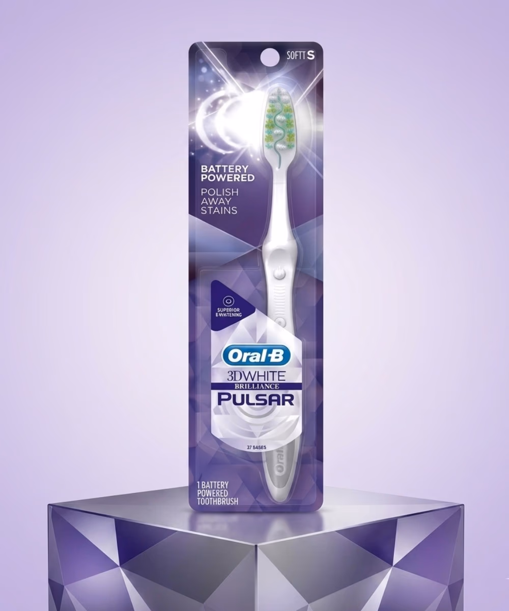 ORAL B Pulsar 3D White Whitening Therapy Soft Toothbrush 3