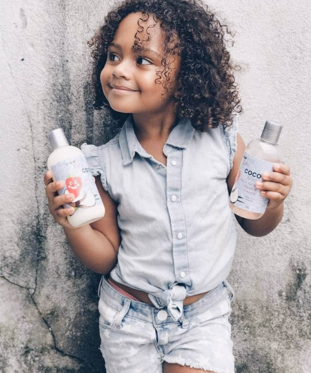 Edeen Kids Coco Shea Berry Detangling Shampoo 8oz 4