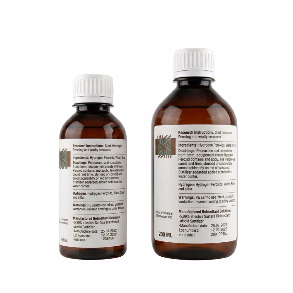 Roxvid Hydrogen Peroxide 6% Solution 200ml 3