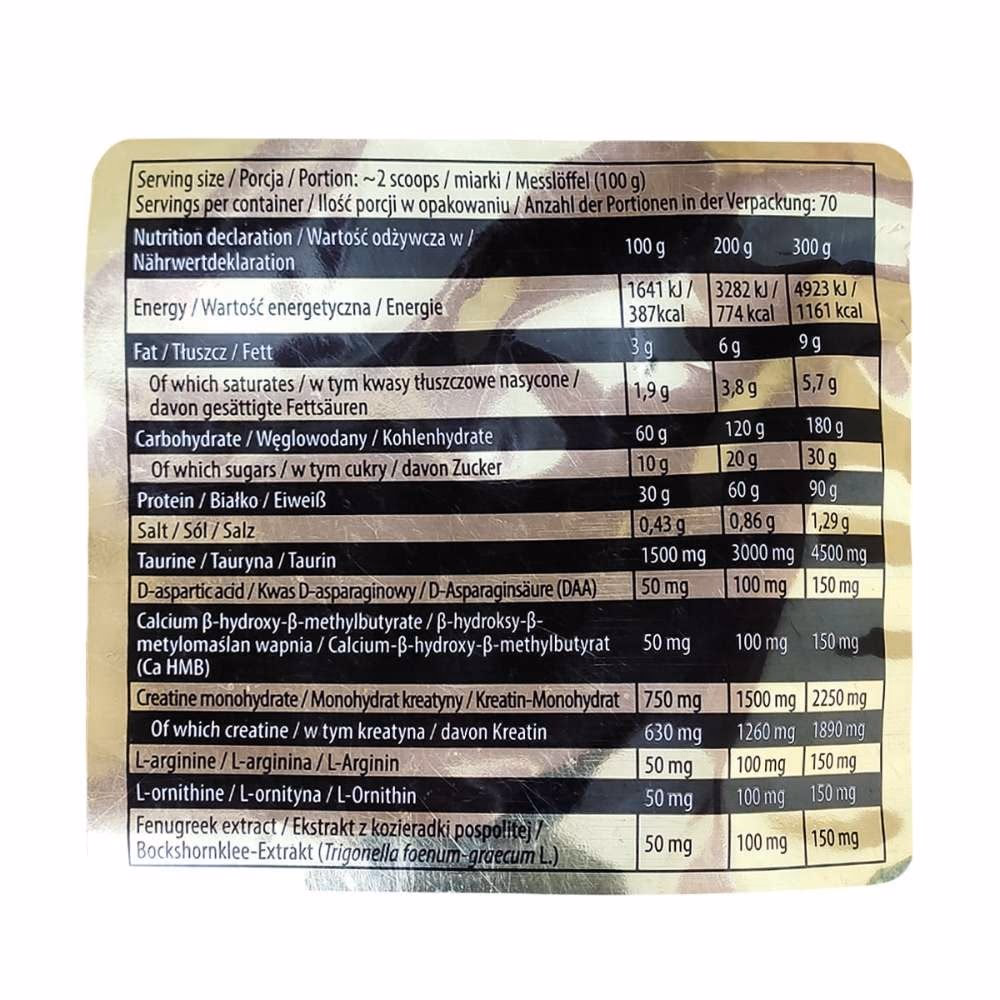 Kevin Levrone Anabolic Mass Protein Powder 7kg 2