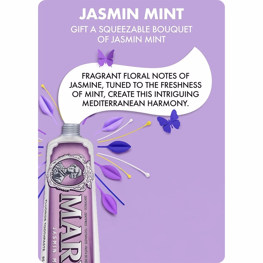 Marvis Tooth Paste Jasmin Mint 85ml 3