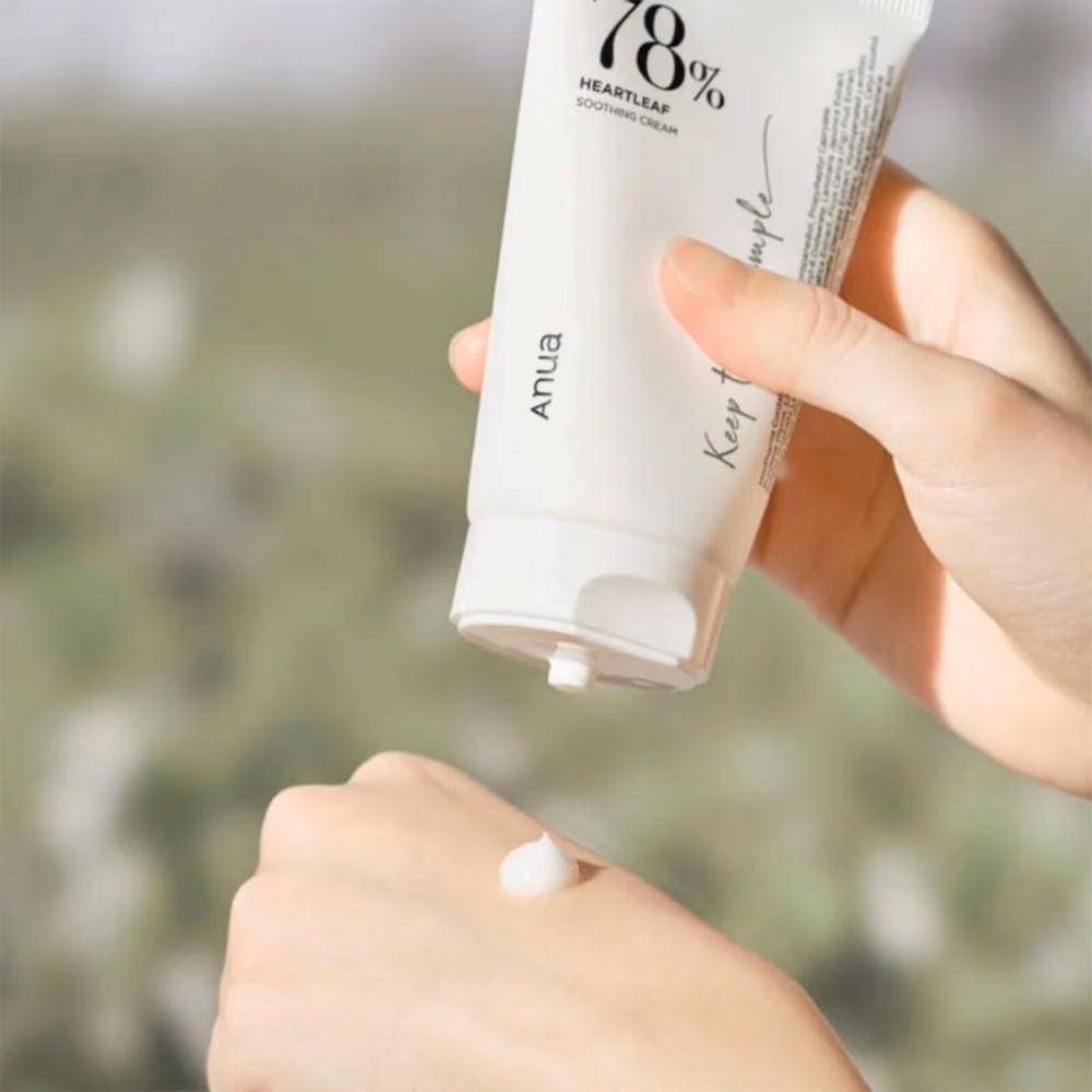 Anua Heartleaf 70 Soothing Cream 100ml - Calming Cream With 70% Heartleaf Extract To Soothe And Hydrate Skin. 3