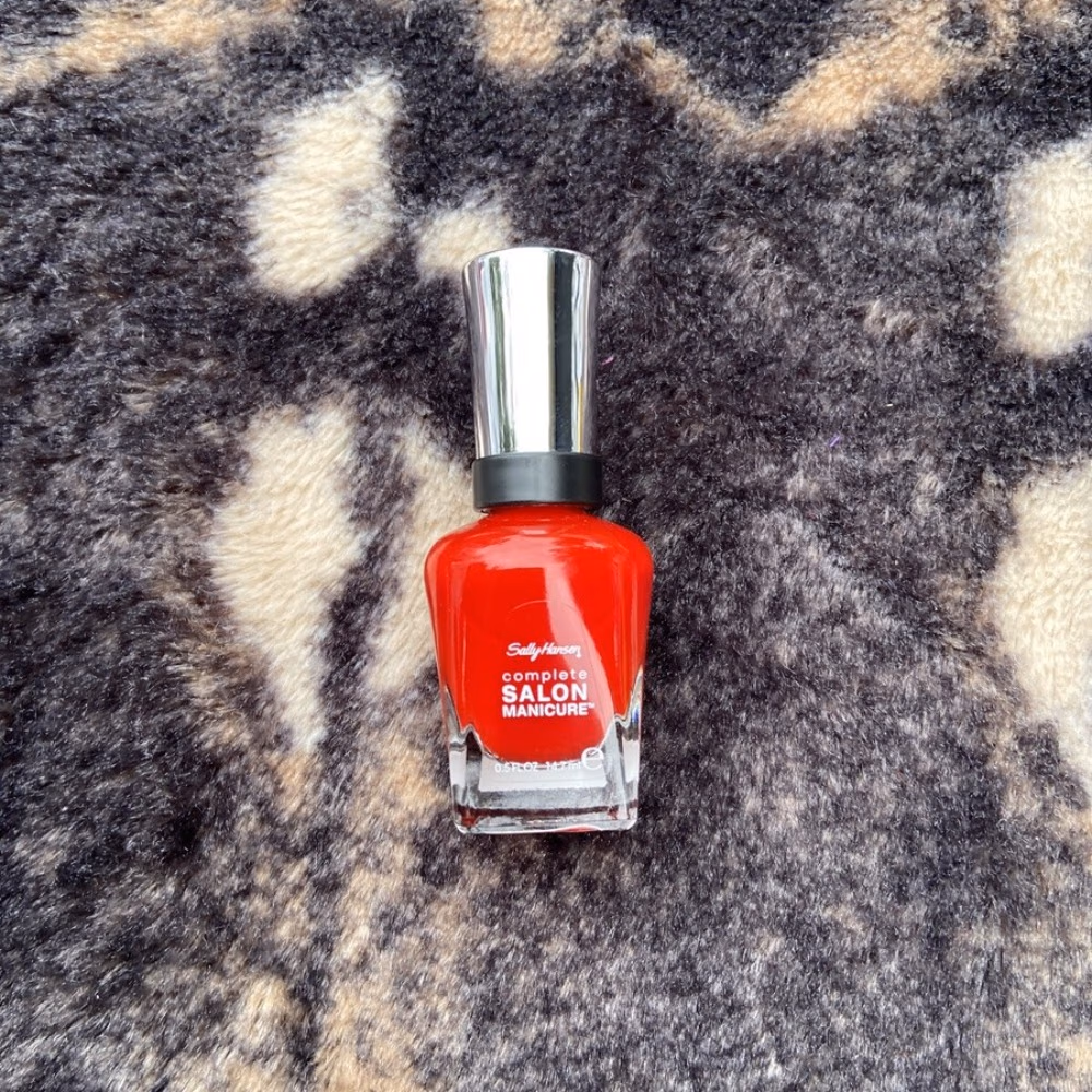 Sally Hansen Right Said Red 570 Nail Polish 2