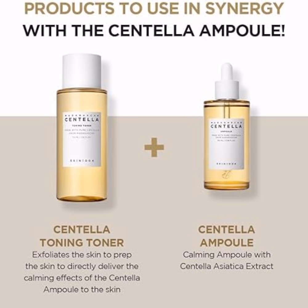 SKIN1004 Madagascar Centella Ampoule – 55ml Soothing ampoule with 100% Centella Asiatica extract to calm, hydrate, and repair sensitive skin. 4
