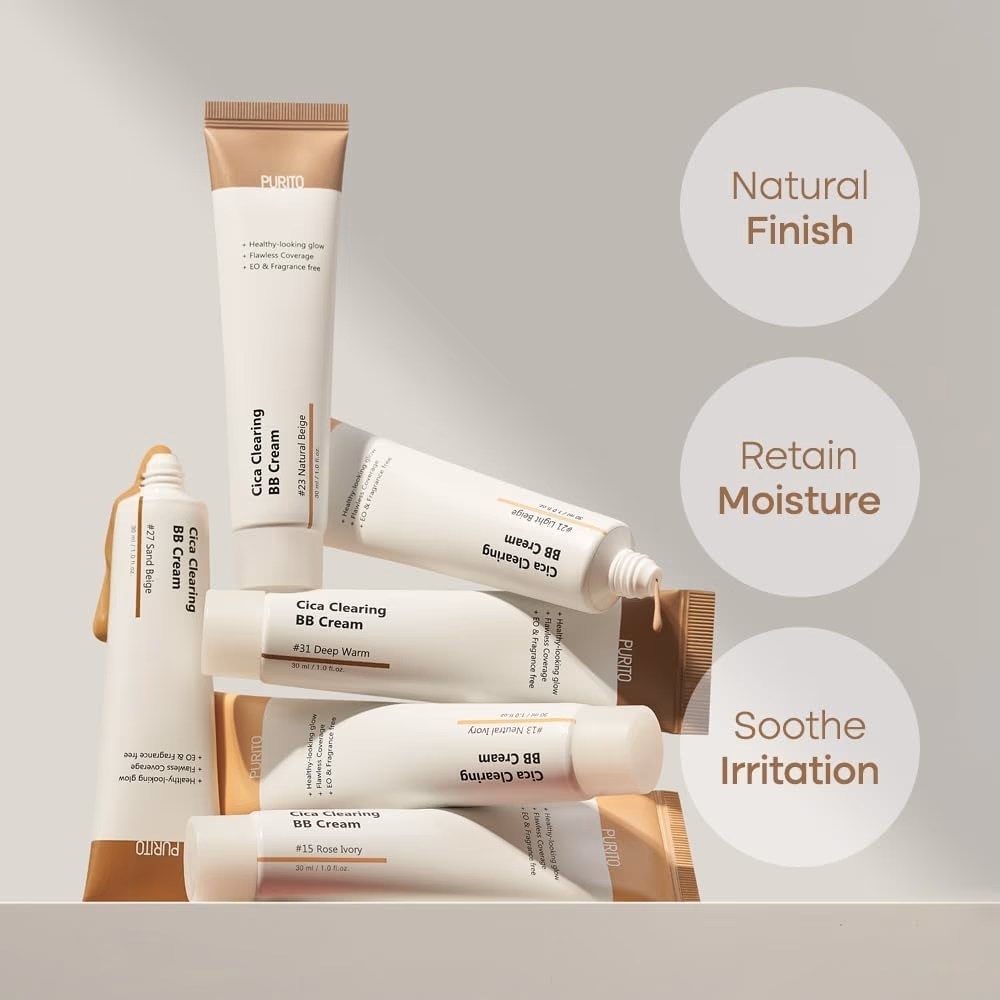 Purito Cica Clearing BB Cream Natural Beige 23 (30ml)  2