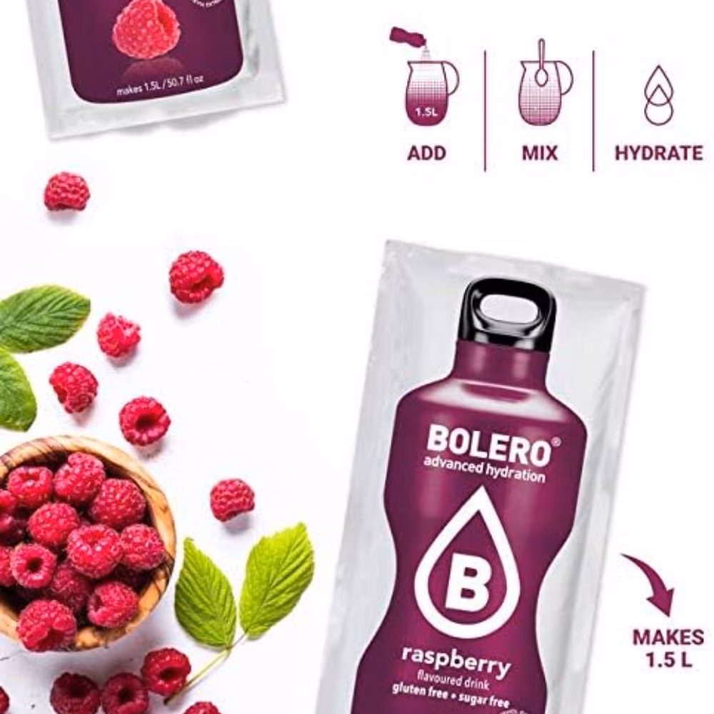 Bolero Drinks Raspberry 24 Pack 2
