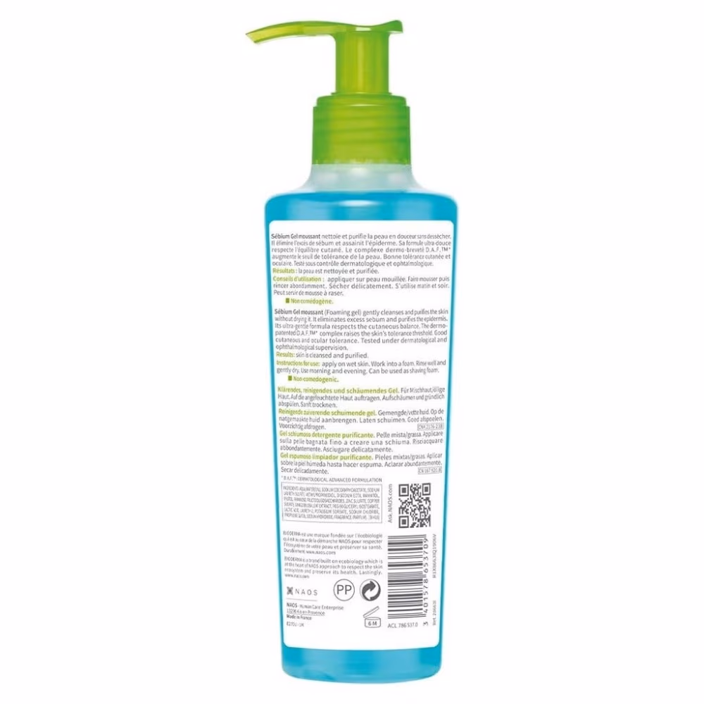 Bioderma Sebium Gel Moussant 500ml 4