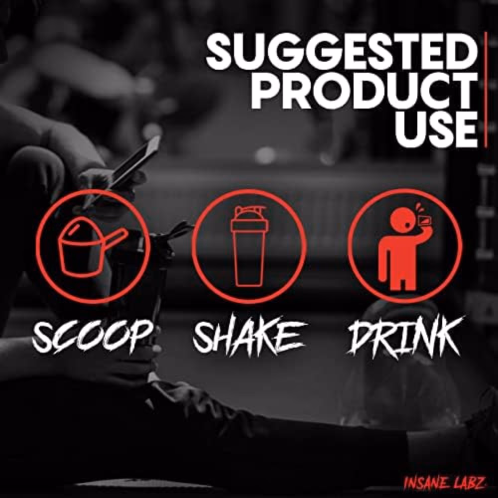 Insane Labz Psychotic Test Lemon Lime 30 Servings 4
