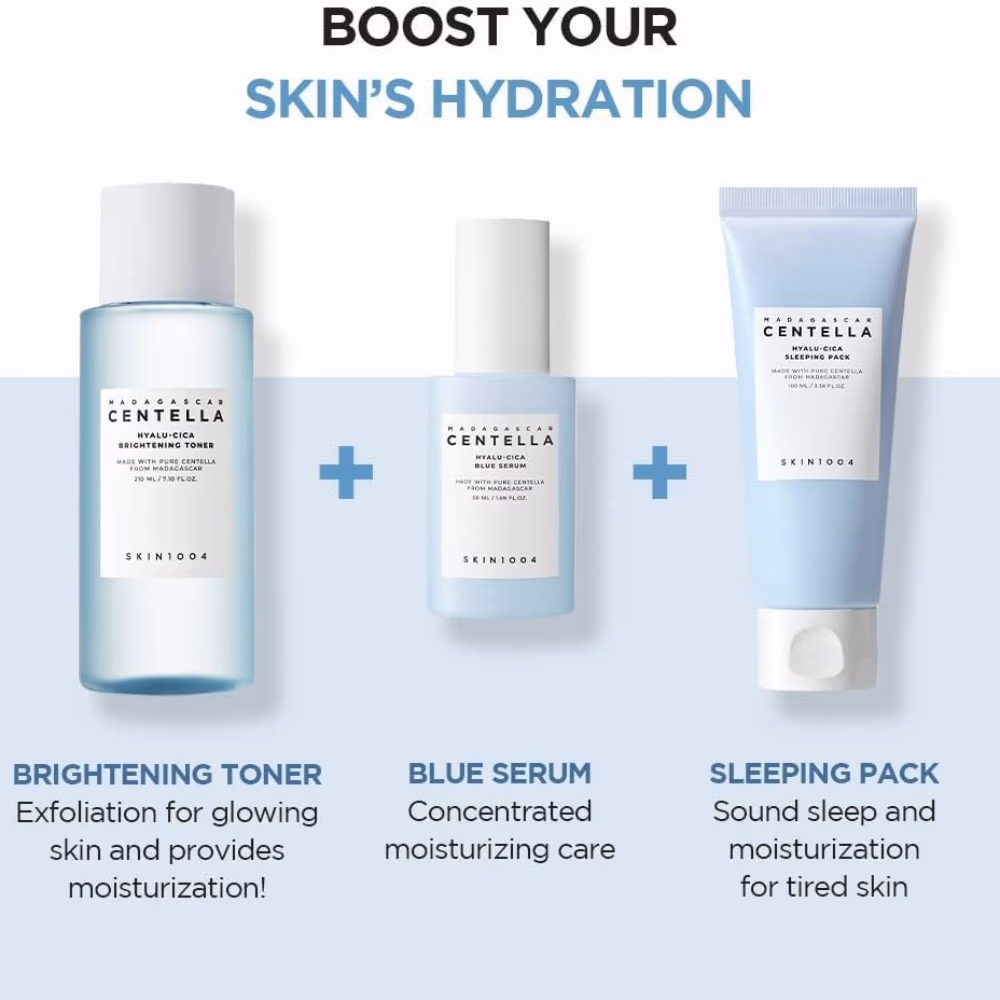 SKIN1004 Centella Hyalu-Cica Sleeping Pack 100ml - Overnight mask with Centella and Hyaluronic Acid to hydrate, soothe, and repair skin while you sleep. 2