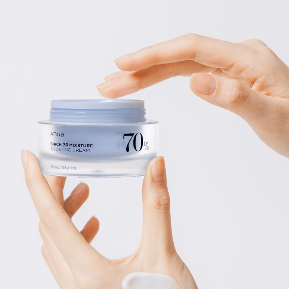 Anua Birch 70 Moisture Boosting Cream – 50ml Hydrating Cream With 70% Birch Sap To Moisturize, Soothe, And Strengthen Skin. 2