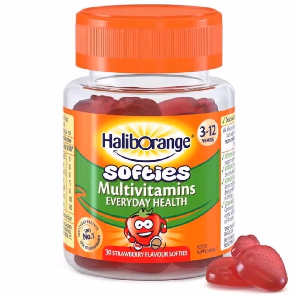 Haliborange Softies Strawberry Multivitamin 30 3