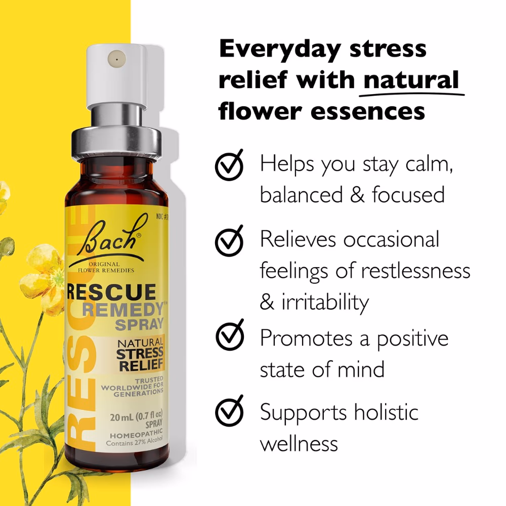Bach Rescue Remedy Spray 20ml 3