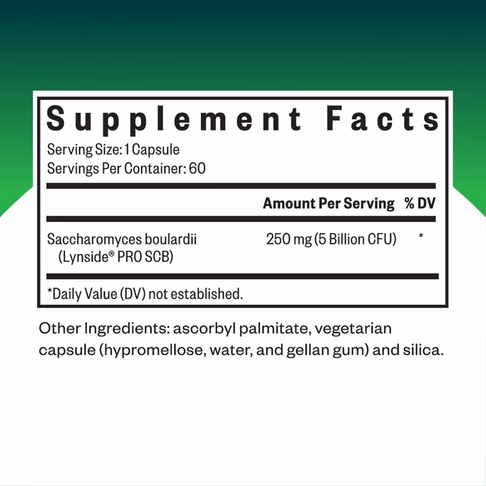 Seeking Health Saccharomyces Boulardii-60 Capsules 2