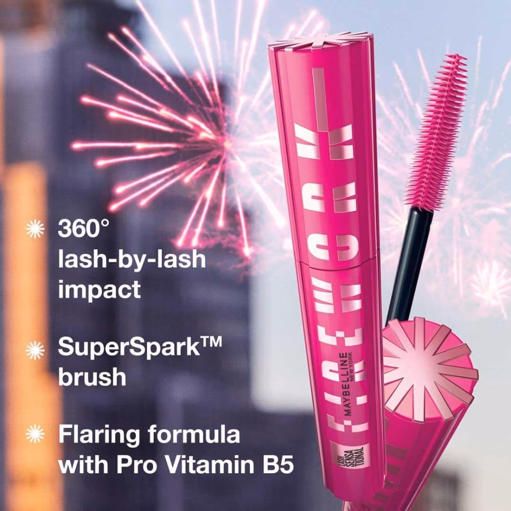 Maybelline Lash Sensational Firework Mascara Blackest Black 2