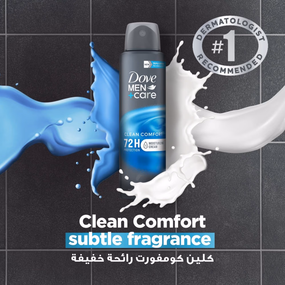 Dove Men+Care Deo Spray Clean Comfort 150ml 3