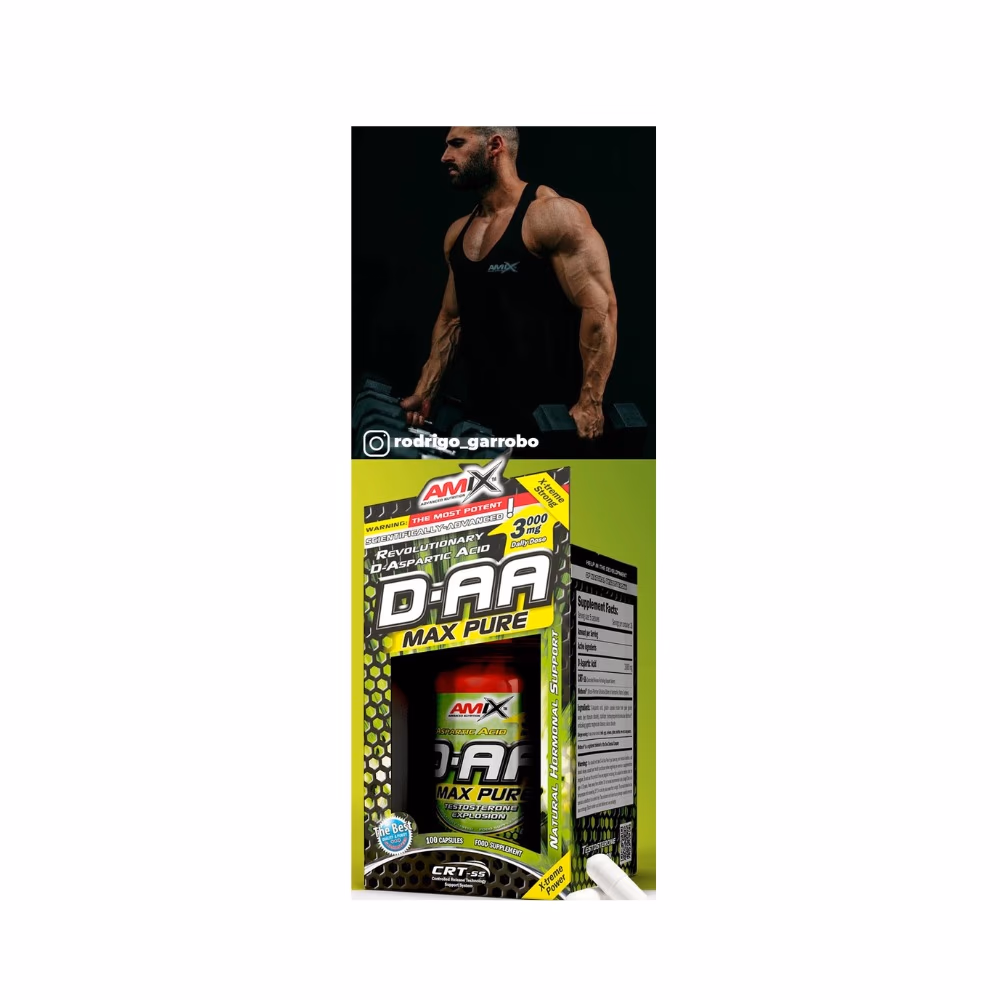 Amix DAA Max Pure Vegan 100 Capsules 4