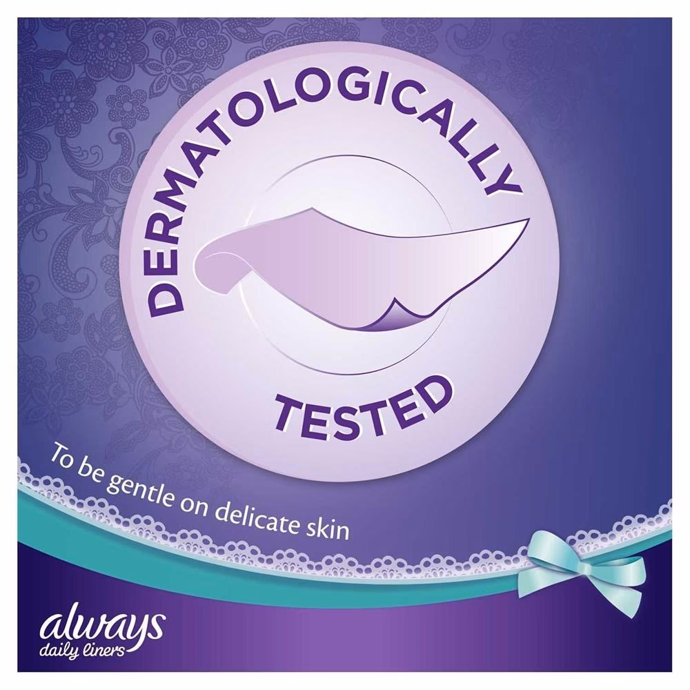 Always Daily Liners Comfort Protect Fresh Scent Normal Pantyliners 20's 3