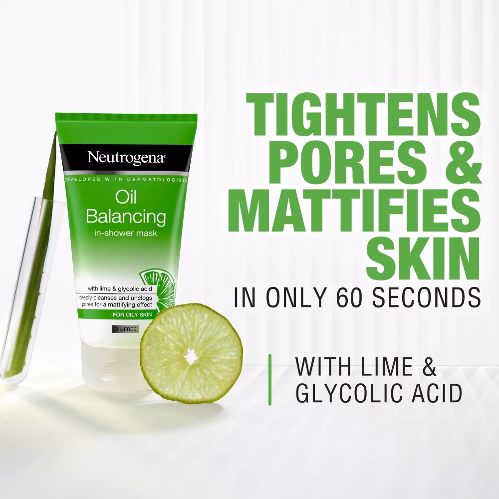 Neutrogena Oil Balancing InShower Mask 150ml 2
