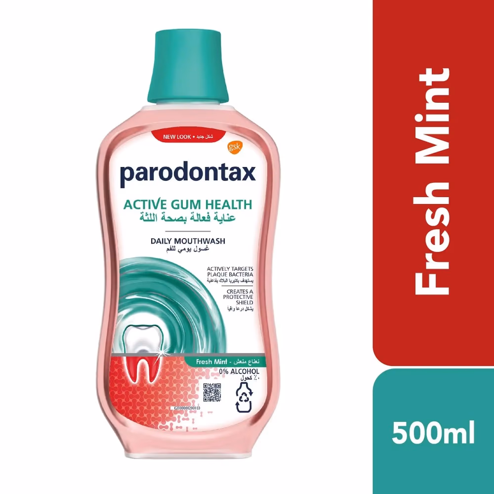 Parodontax Daily Gum Care Mouthwash Fresh Mint 300ML 3