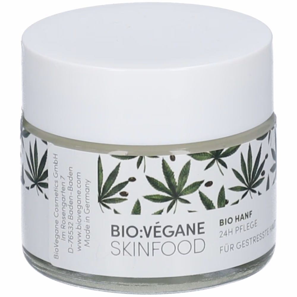 BIO VEGANE Skinfood Organic Hemp 24h Pflege 49g 3
