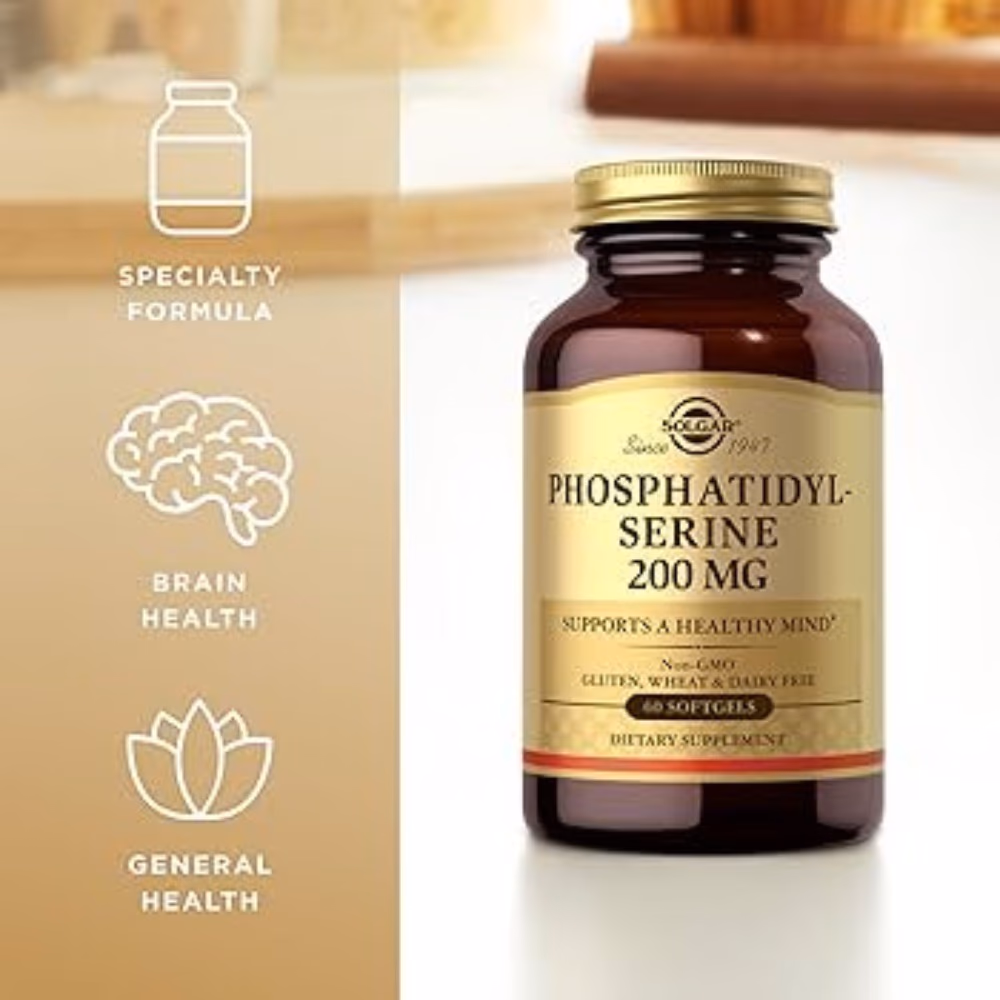 Solgar Phosphatidyl Serine 200mg - 60 Softgels 2