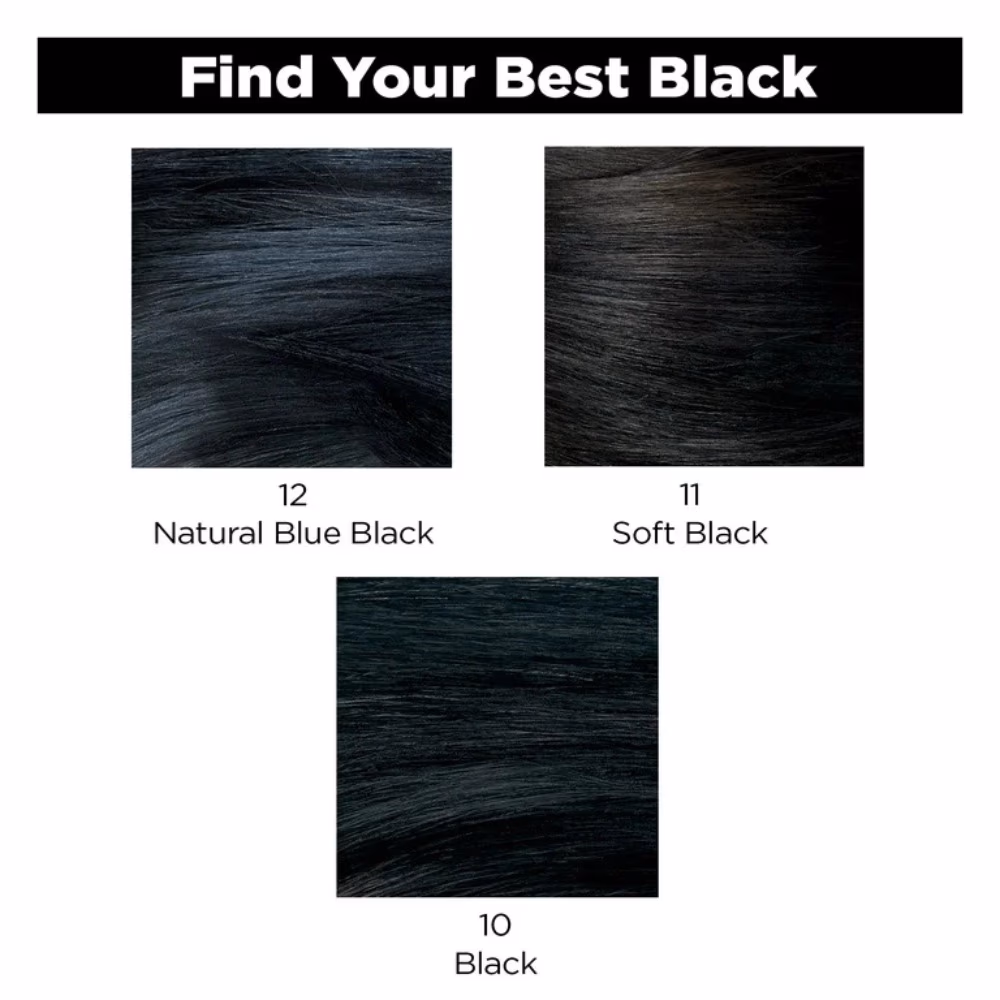Revlon Colorsilk 12 Natural Blue Black Hair Color 3