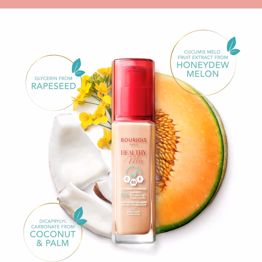 Bourjois Healthy Mix Foundation 53W Light Beige 5