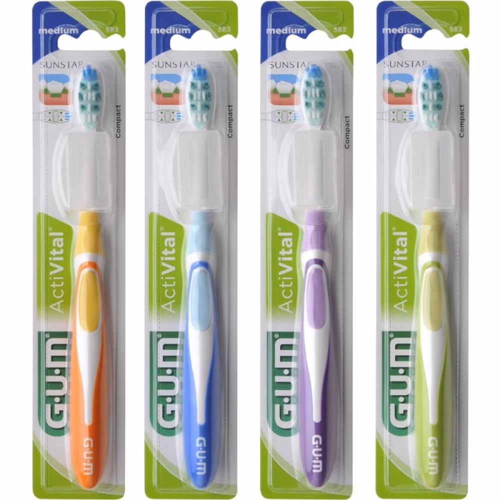 GUM ActiVital Toothbrush 583 Medium 2