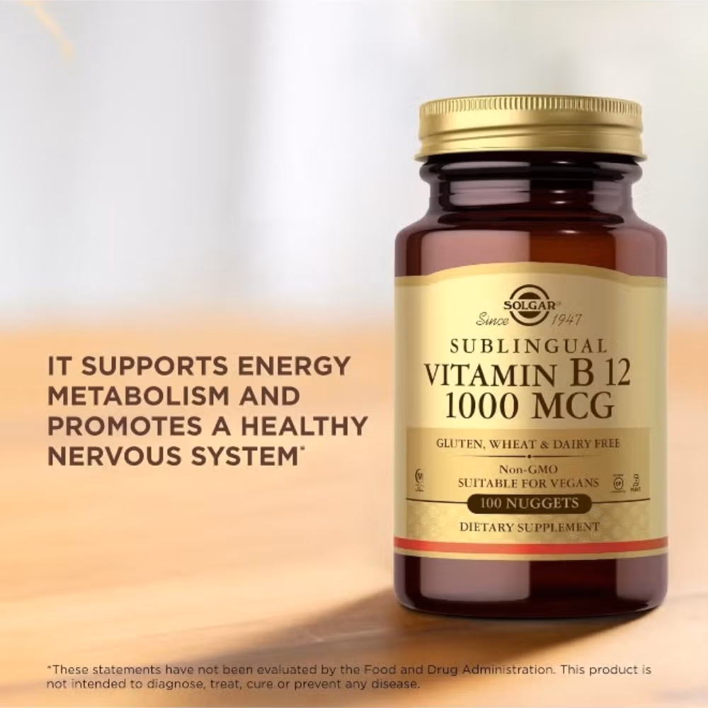 Solgar Vitamin B12 1000 mcg – 100 Nuggets 2
