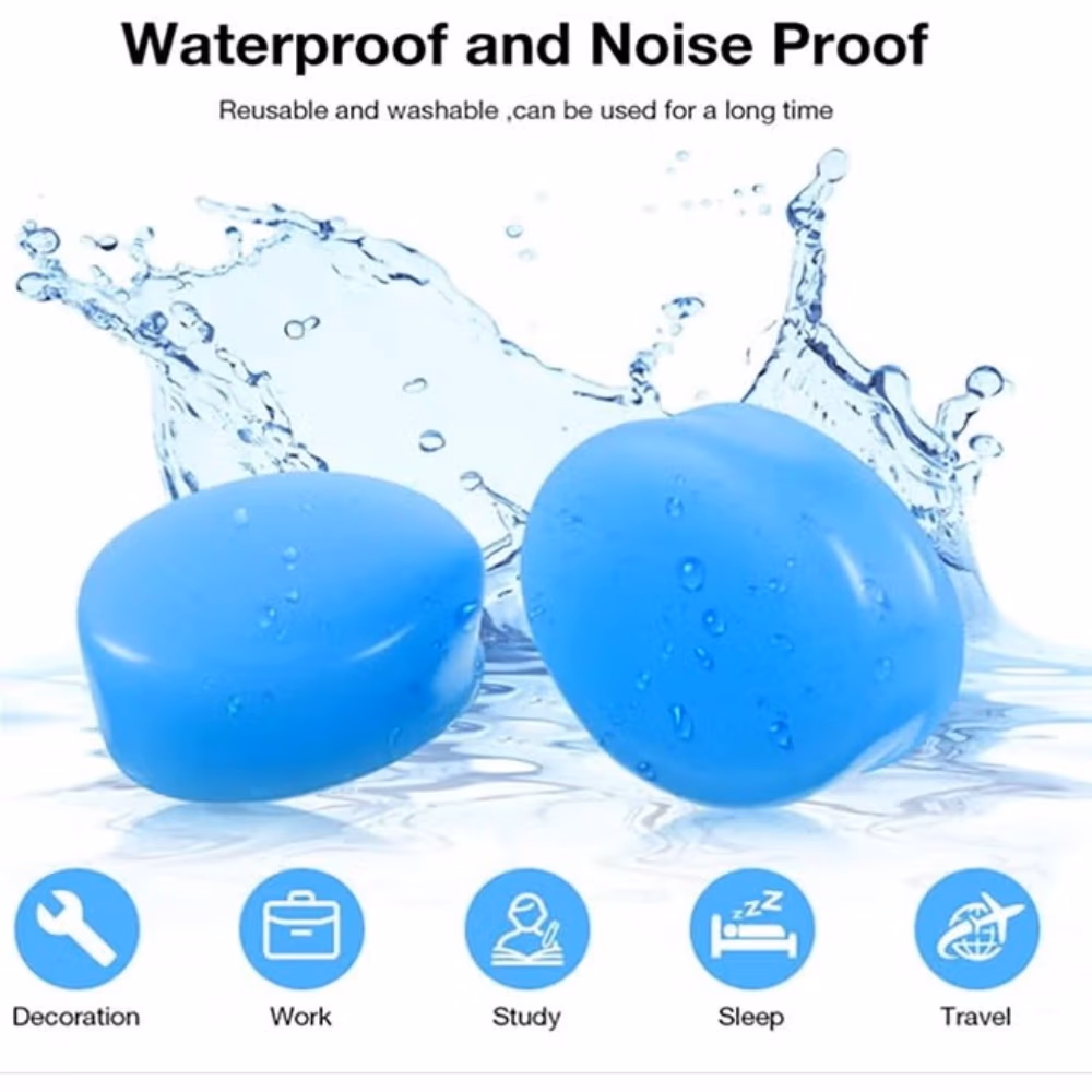 Ezycare Silicone Ear Plugs 3